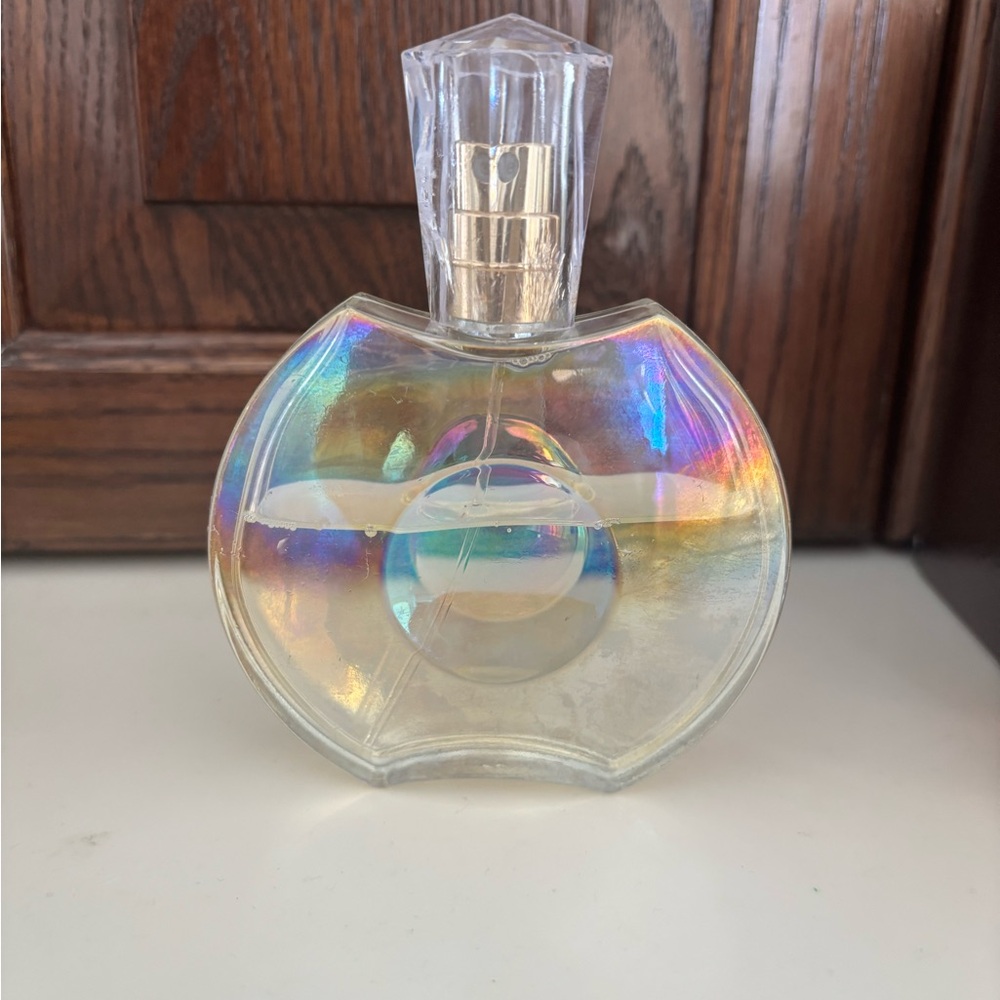 Iridescent Glass Perfume Bottle